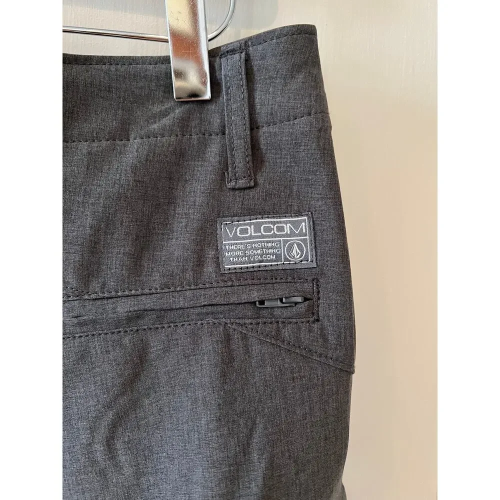 Volcom Kerosene Hybrid Board Shorts dark gray 30
